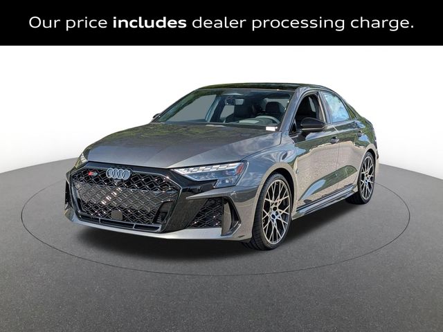 Daytona Gray Pearl Effect 2026 Audi RS 3 Sedan All-Wheel Drive 7-Speed Automatic