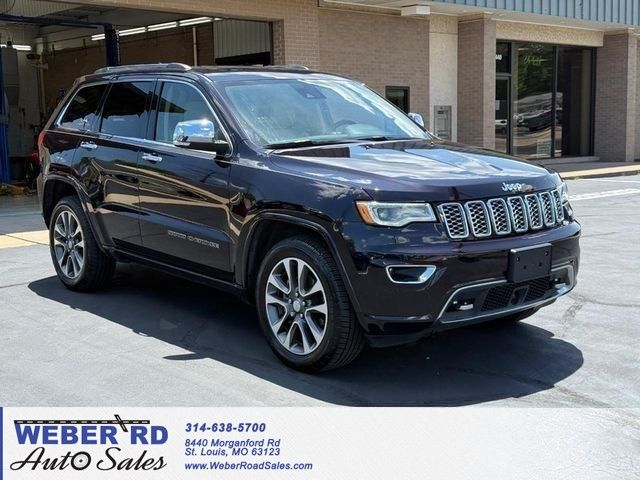 Black 2018 Jeep Grand Cherokee SUV / Crossover Four-Wheel Drive 8-Speed Automatic