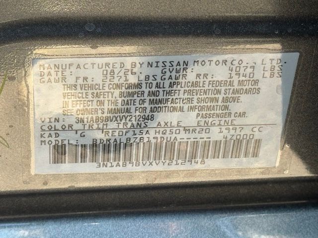 New 2027 Nissan Sentra Sedan
