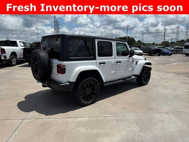 2023 Jeep Wrangler Sahara 4xe White at Big Star Chrysler Jeep Dodge Ram 