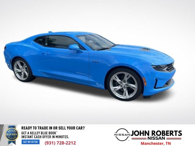 Rapid Blue 2023 Chevrolet Camaro Coupe Rear-Wheel Drive 6-Speed Manual