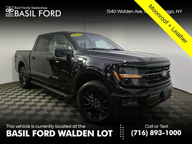 Agate Black Metallic 2024 Ford F-150 Pickup Truck Four-Wheel Drive Automatic