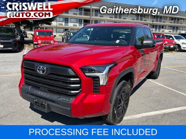 Red 2026 Toyota Tundra Pickup Truck Four-Wheel Drive Automatic
