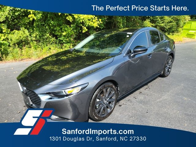 Machine Gray Metallic 2025 Mazda MAZDA3 Sedan Front-Wheel Drive 6-Speed Automatic
