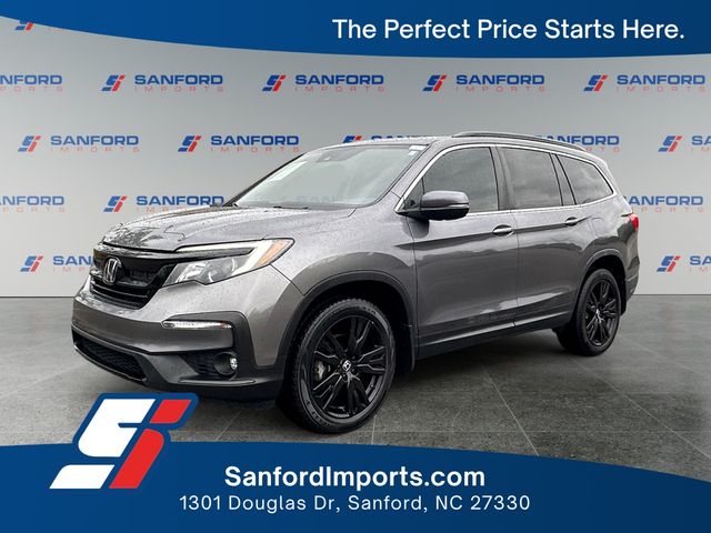 Gray (Modern Steel Metallic) 2022 Honda Pilot SUV / Crossover All-Wheel Drive 9-Speed Automatic