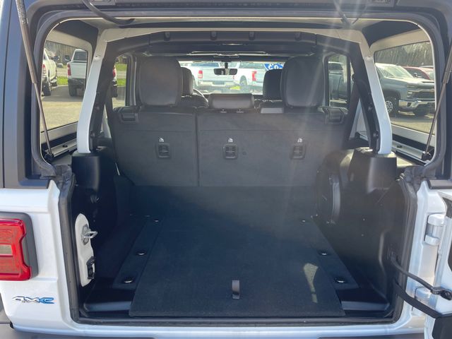 2023 Jeep Wrangler Sahara 4xe - Bright White Clearcoat exterior view 13