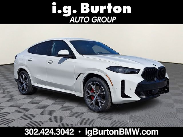 Alpine White 2026 BMW X6 xDrive40i SUV / Crossover All-Wheel Drive 8-Speed Automatic