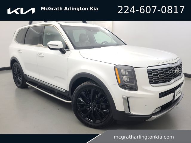 Snow White Pearl 2020 Kia Telluride SUV / Crossover All-Wheel Drive 8-Speed Automatic