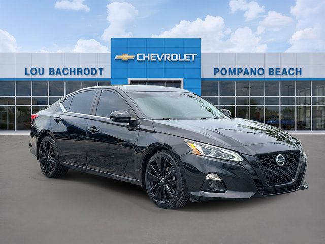 Super Black 2022 Nissan Altima Sedan Front-Wheel Drive Continuously Variable Transmission