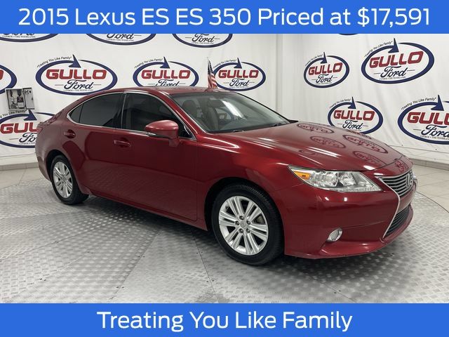 Matador Red Mica 2015 Lexus ES Sedan Front-Wheel Drive 6-Speed Automatic