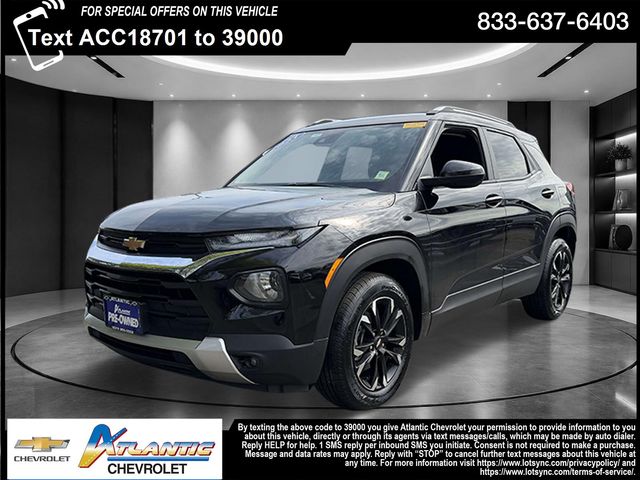 Black Metallic 2023 Chevrolet Trailblazer LT FWD SUV / Crossover Front-Wheel Drive Continuously Variable Transmission