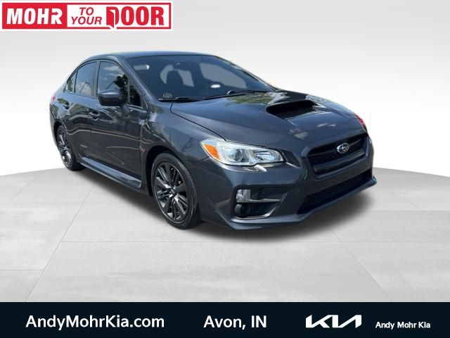 Dark Gray Metallic 2015 Subaru WRX Sedan Sedan All-Wheel Drive 6-Speed Manual