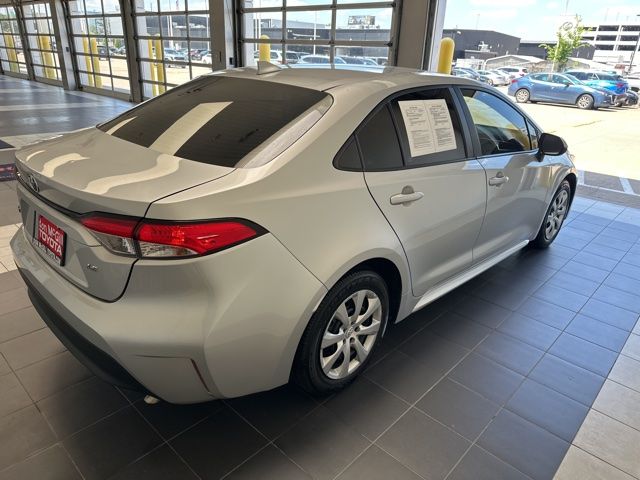 2024 Toyota Corolla LE Silver at Traditions Chevrolet