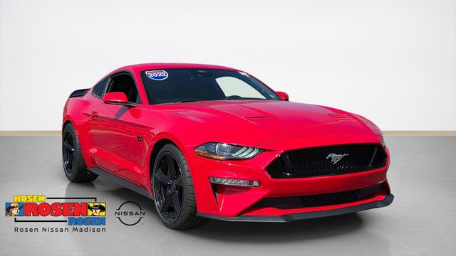 Race Red 2022 Ford Mustang GT Premium Fastback RWD Coupe Rear-Wheel Drive Automatic