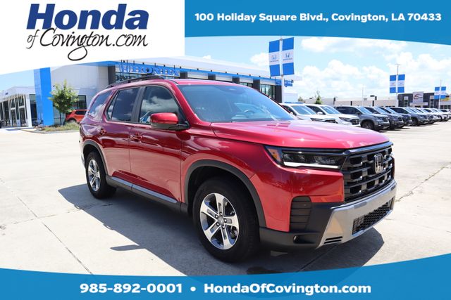Red 2026 Honda Pilot EX-L FWD SUV / Crossover Front-Wheel Drive Automatic