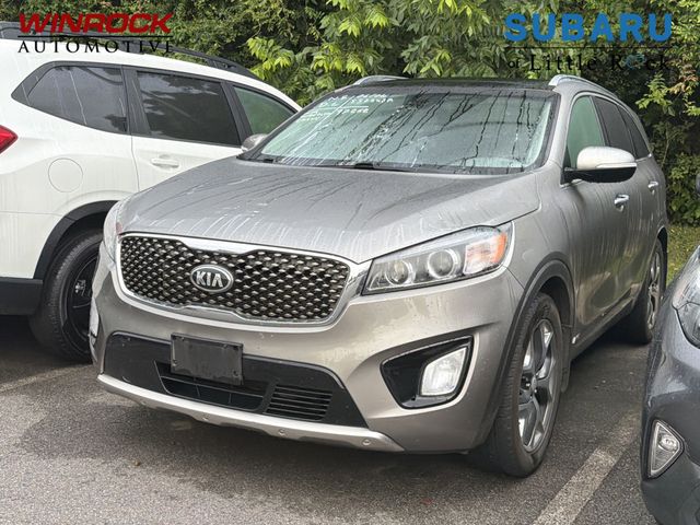 Titanium Silver 2018 Kia Sorento SX V6 AWD SUV / Crossover All-Wheel Drive 6-Speed Automatic