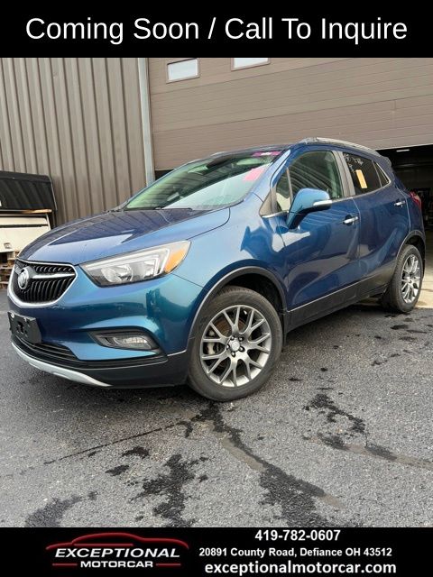 Blue (Deep Azure Metallic) 2019 Buick Encore SUV / Crossover All-Wheel Drive 6-Speed Automatic Overdrive