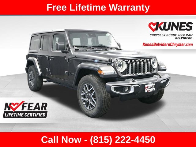 Gray (Granite Crystal Metallic Clearcoat) 2025 Jeep Wrangler SUV / Crossover Four-Wheel Drive 8-Speed Automatic
