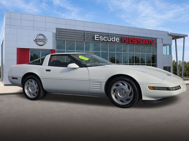 White 1993 Chevrolet Corvette Coupe Rear-Wheel Drive 4-Speed Automatic