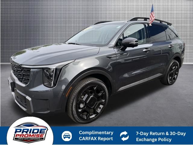 Gray (Gravity Grey) 2025 Kia Sorento SUV / Crossover All-Wheel Drive 8-Speed Dual Clutch