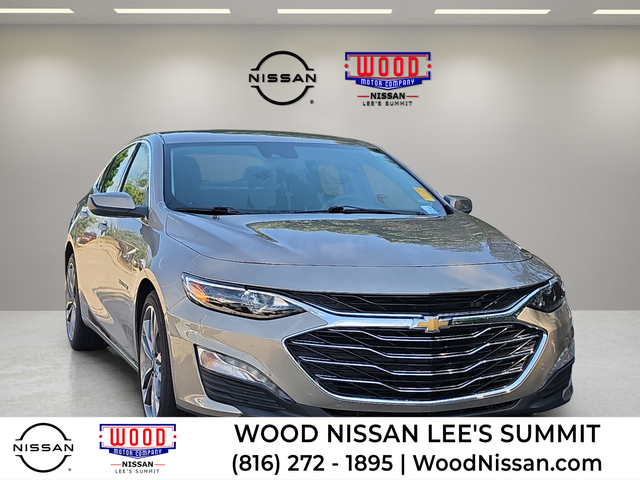 Mineral Gray Metallic 2025 Chevrolet Malibu Sedan Front-Wheel Drive Continuously Variable Transmission