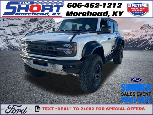 Oxford White 2025 Ford Bronco Raptor SUV / Crossover Four-Wheel Drive Automatic