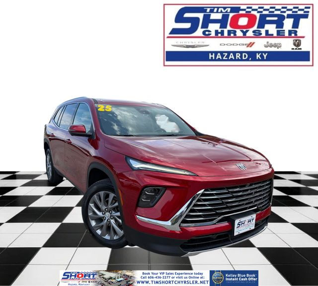 Cherry Red Tintcoat 2025 Buick Enclave SUV / Crossover Four-Wheel Drive 8-Speed Automatic