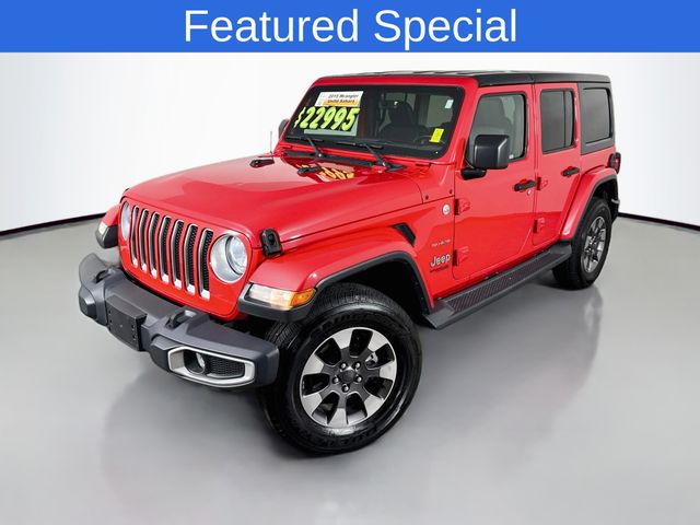 Firecracker Red Clearcoat 2019 Jeep Wrangler SUV / Crossover Four-Wheel Drive 8-Speed Automatic