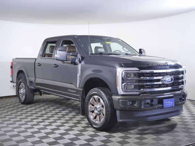 Brown 2024 Ford F-250 Super Duty Pickup Truck Four-Wheel Drive Automatic