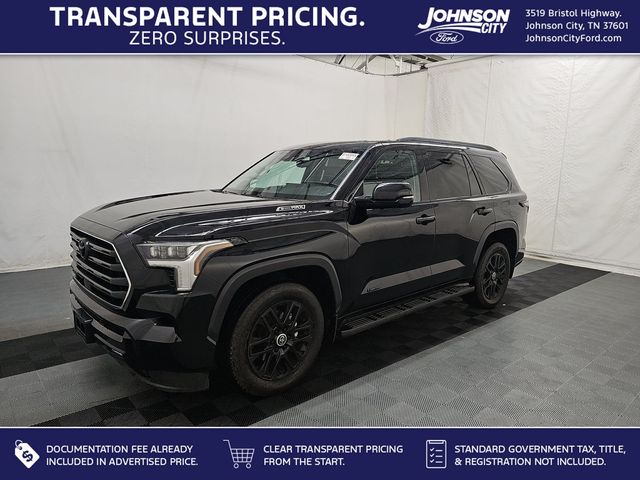 Midnight Black Metallic 2024 Toyota Sequoia Limited 4WD SUV / Crossover Four-Wheel Drive Automatic
