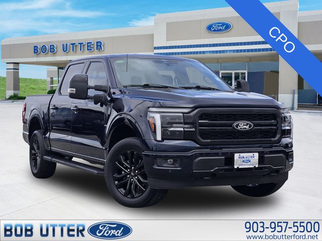 Antimatter Blue Metallic 2025 Ford F-150 Pickup Truck Four-Wheel Drive Automatic