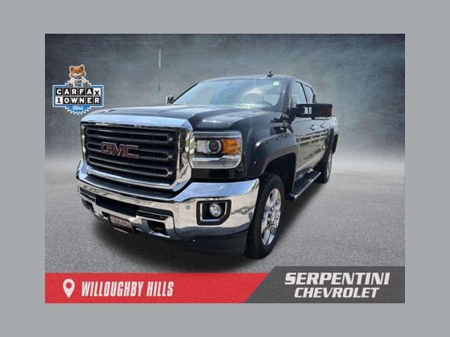 Onyx Black 2017 GMC Sierra 2500HD Pickup Truck Four-Wheel Drive 6-Speed Automatic Overdrive