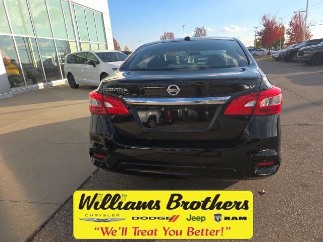 2019 Nissan Sentra SV - Super Black exterior view 6