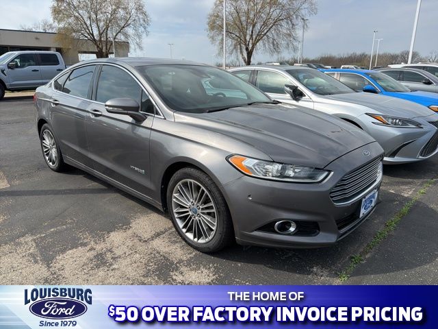 Sterling Gray 2013 Ford Fusion Hybrid SE FWD Sedan Front-Wheel Drive Continuously Variable Transmission