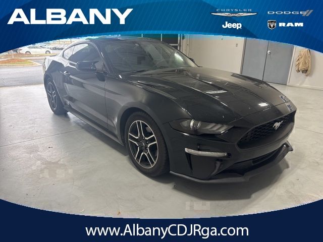 Shadow Black 2018 Ford Mustang EcoBoost Coupe RWD Coupe Rear-Wheel Drive Automatic