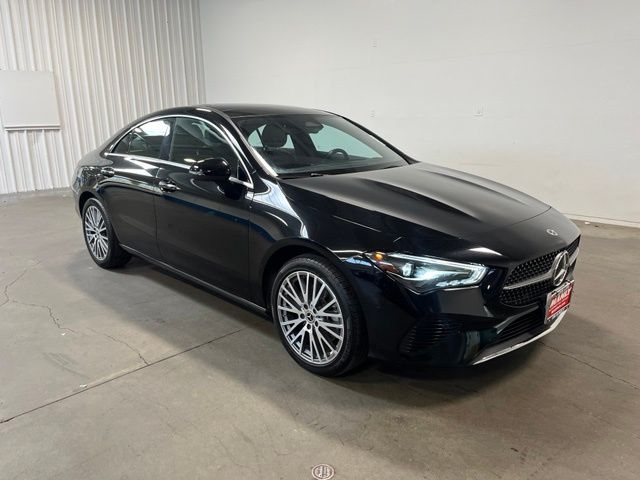 Night Black 2025 Mercedes-Benz CLA Coupe Front-Wheel Drive 8-Speed Dual Clutch