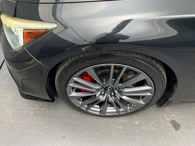 2022 Midnight Black Infiniti Q50 Red Sport 400 RWD Sedan