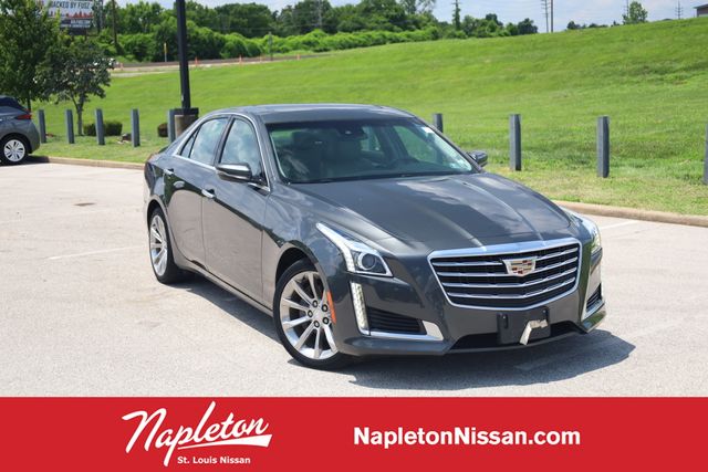 Phantom Gray Metallic 2017 Cadillac CTS Sedan All-Wheel Drive 8-Speed Automatic