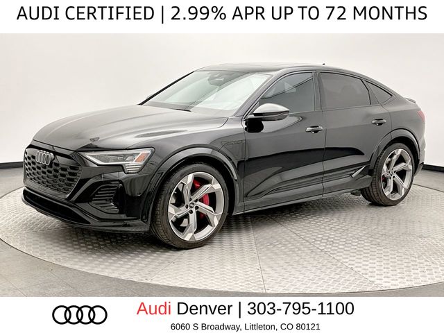 Mythos Black Metallic 2024 Audi SQ8 e-tron Sportback quattro Prestige AWD Sedan All-Wheel Drive Automatic