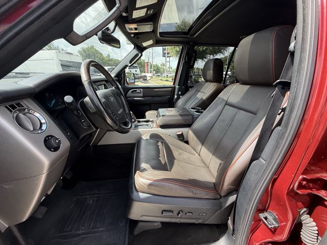 2016 Ford Expedition EL King Ranch Red at Tom Peacock Cadillac