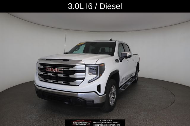 Summit White 2023 GMC Sierra 1500 Pickup Truck Four-Wheel Drive Automatic