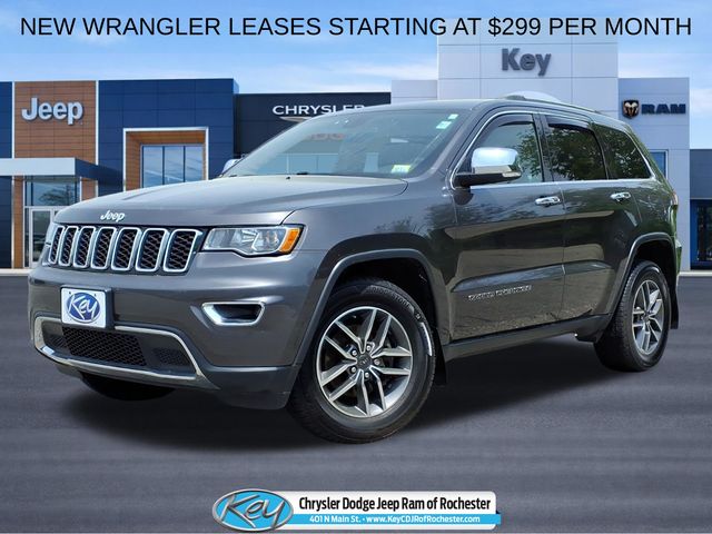 Gray (Granite Crystal Metallic Clearcoat) 2020 Jeep Grand Cherokee SUV / Crossover Four-Wheel Drive 8-Speed Automatic