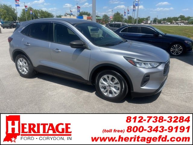 Iconic Silver Metallic 2023 Ford Escape SUV / Crossover Front-Wheel Drive 8-Speed Automatic