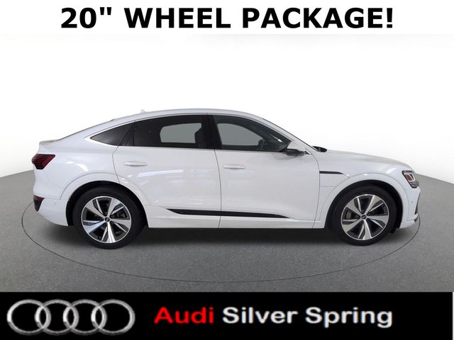 used 2024 Audi Q8 Sportback e-tron car, priced at $44,281