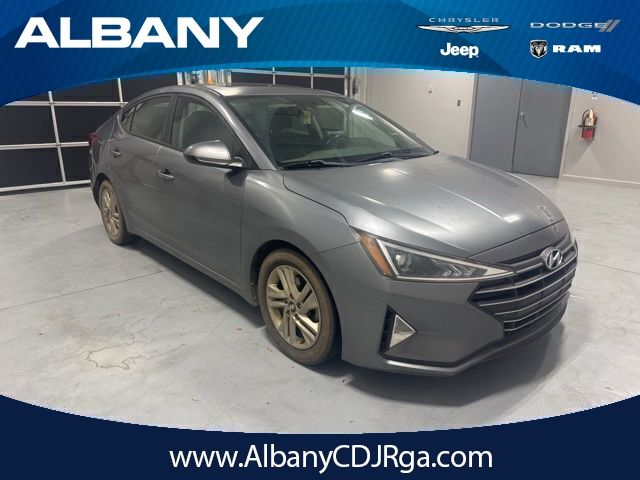 Machine Gray 2019 Hyundai Elantra Value Edition FWD Sedan Front-Wheel Drive 6-Speed Automatic