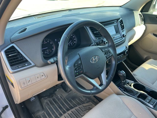 2016 Dazzling White Hyundai Tucson Sport AWD SUV