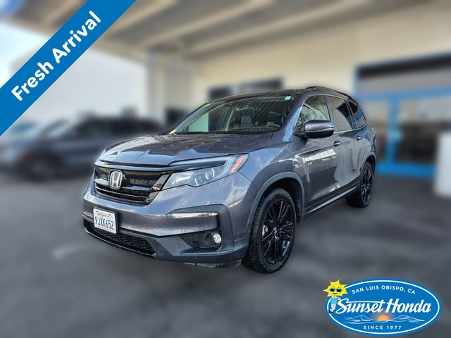 Gray 2021 Honda Pilot SUV / Crossover Front-Wheel Drive 9-Speed Automatic