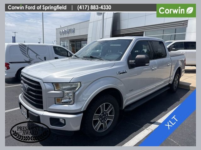 Ingot Silver Metallic 2016 Ford F-150 Pickup Truck 4X2 6-Speed Automatic