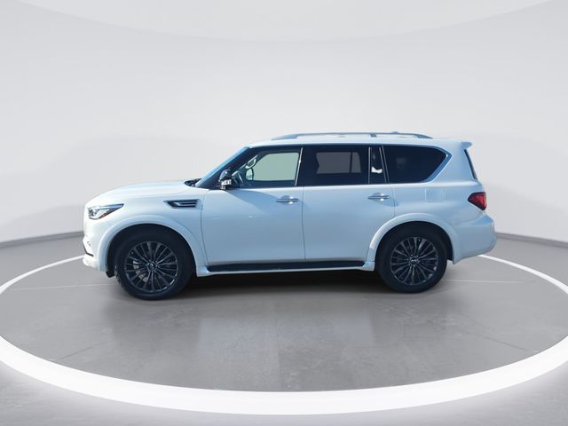 Used 2021 Moonstone White INFINITI Premium Select image 5