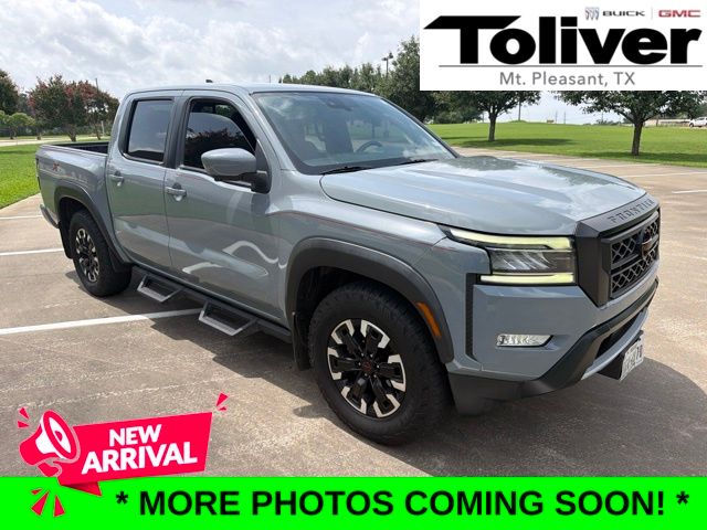 Boulder Gray 2023 Nissan Frontier Pickup Truck 4X2 9-Speed Automatic